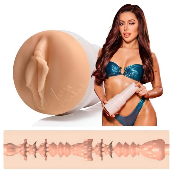 Fleshlight Vanna Bardot - realistisk vagina (natur)