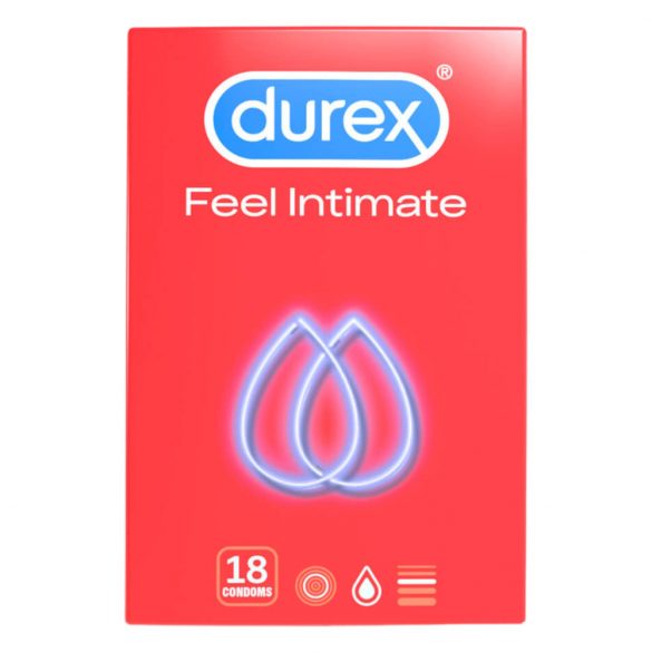 Durex Feel Intimate - tunt kondom (18 stycken)