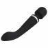 Lonely Lodi - uppladdningsbar massager-vibrator 2i1 (svart)