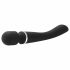 Lonely Lodi - uppladdningsbar massager-vibrator 2i1 (svart)