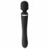 Lonely Lodi - uppladdningsbar massager-vibrator 2i1 (svart)