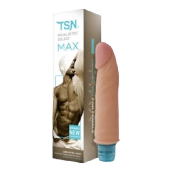 Lonely Max - realistisk vibrator (17cm) - natur