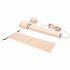 le Wand - exklusiv, eldriven massager (beige)