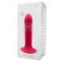 Hitsens 2 - batteridriven, anpassningsbar dildo med fot (rosa)