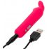 Happyrabbit Bullet - Uppladdningsbar Kanin-vibrator (rosa)