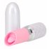 Pillow Talk Lusty - uppladdningsbar vibrator med tunga (rosa)