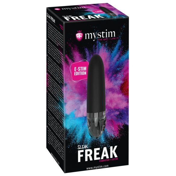 mystim Sleak Freak E-Stim - uppladdningsbar elektrostav (svart)