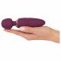 You2Toys Petite - uppladdningsbar massagevibrator (vinröd)