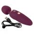 You2Toys Petite - uppladdningsbar massagevibrator (vinröd)