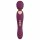 You2Toys Grande - uppladdningsbar massagevibrator (vinröd)