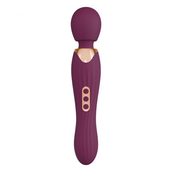 You2Toys Grande - uppladdningsbar massagevibrator (vinröd)