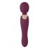 You2Toys Grande - uppladdningsbar massagevibrator (vinröd)