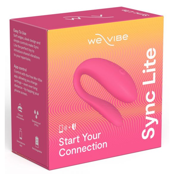 We-Vibe Sync Lite - smart, trådlös parvibrator (rosa)