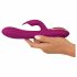 Javida - 3in1 pärlroterande vibrator (lila)