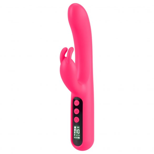 You2Toys Pink Sunset - digital vibrator med klitorisarm (rosa)