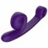 Snail Vibe Curve - 2-i-1 klitorisstimulator och vibrator (lila)