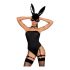 Obsessive OB7008 Sexy Bunny - kanindräkt (svart)