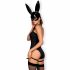 Obsessive OB7008 Sexy Bunny - kanindräkt (svart)