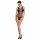 Passion BS086 - transparent body (svart) - S-L