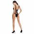 Passion BS086 - transparent body (svart) - S-L