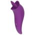 WEJOY Iris - uppladdningsbar slickande tungvibrator (lila)