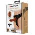 Pretty Love Harness - universell strap-on med dildo - 17 cm (svart)