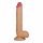 Lovetoy King-Sized - sugkunget, realistisk dildos med pung - 25cm (naturlig färg)