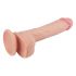 Lovetoy Nature Cock - verklighetstrogen dildo med sugkopp - 21cm (natur)