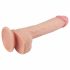 Lovetoy Nature Cock - verklighetstrogen dildo med sugkopp - 21cm (natur)