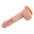 Lovetoy Nature Cock - verklighetstrogen dildo med sugkopp - 21cm (natur)