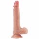 Lovetoy Nature Cock - realistisk dubbel skiktdildo - 20 cm (naturlig)