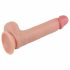 Lovetoy Nature Cock - realistisk dubbel skiktdildo - 20 cm (naturlig)