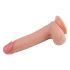 Lovetoy Nature Cock - realistisk dubbel skiktdildo - 20 cm (naturlig)