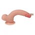 Lovetoy Nature Cock - realistisk dubbel skiktdildo - 20 cm (naturlig)