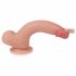 Lovetoy Nature Cock - realistisk dubbel skiktdildo - 20 cm (naturlig)