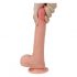 Lovetoy Nature Cock - realistisk dubbel skiktdildo - 20 cm (naturlig)