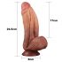 Lovetoy - Tvålagers naturtrogen dildo - 26 cm (naturlig)