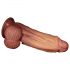 Lovetoy - Tvålagers naturtrogen dildo - 26 cm (naturlig)