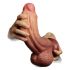 Lovetoy - Tvålagers naturtrogen dildo - 26 cm (naturlig)