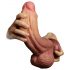 Lovetoy - Tvålagers naturtrogen dildo - 26 cm (naturlig)