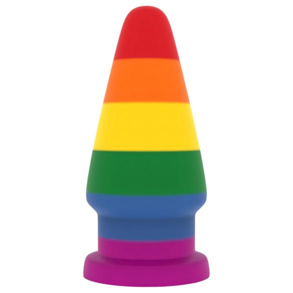 Lovetoy Prider - anal vidgande plug - 15 cm (regnbåge)