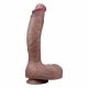 Lovetoy Nature kuk - dubbel lager realistisk dildo - 26cm (naturlig)