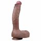 Lovetoy Nature kuk - dubbel lager realistisk dildo - 26cm (naturlig)