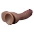 Lovetoy Nature kuk - dubbel lager realistisk dildo - 26cm (naturlig)