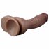 Lovetoy Nature kuk - dubbel lager realistisk dildo - 26cm (naturlig)