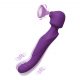 Tracy's Dog Wand - vattentät, uppladdningsbar, pulserande massager vibrator (lila)