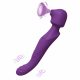 Tracy's Dog Wand - vattentät, uppladdningsbar, pulserande massager vibrator (lila)