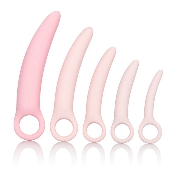 CalExotics Inspire - Medicinskt silikons vaginaldilator set (rosa)