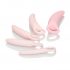 CalExotics Inspire - Medicinskt silikons vaginaldilator set (rosa)