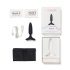 LOVENSE Hush 2 XS - uppladdningsbar liten anal vibrator (25mm) - svart